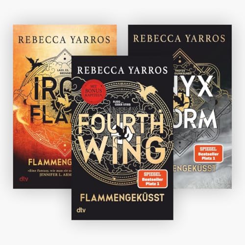 Die Flammengeküsst-Reihe Band 1-3 plus 1 exklusives Postkartenset