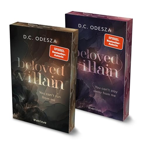 Beloved Villain Buch 1 & 2 von D.C. Odesza – Dark Romance Buchset mit Farbschnitt & Lesezeichen – SPIEGEL-Bestseller über gefährliche Leidenschaft & düstere Geheimnisse zum Dahinschmelzen