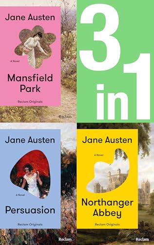 Jane Austen: Three Novels in One (3in1-Bundle). Mansfield Park, Northanger Abbey, Persuasion (Reclam Taschenbuch)