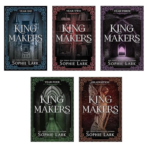 Kingmakers Series: 5-Book Collection Set (Year One, Year Two, Year Three, Year Four, Graduation)