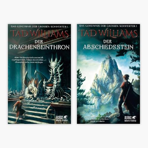 Das Geheimnis der großen Schwerter im Taschenbuchformat Band 1+2 plus 1 exklusives Postkartenset