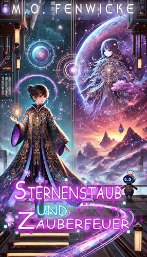 Sternenstaub und Zauberfeuer: Eine Low Fantasy Romantasy, in der Magie auf Maschinen im Sternenmeer trifft