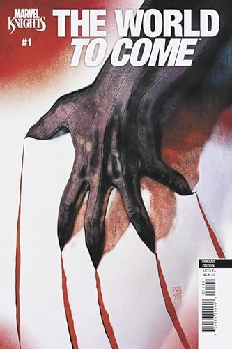 Marvel Knights the World to Come #1 Alex Maleev Variant Cover with Rated Comics Acrylic Backer