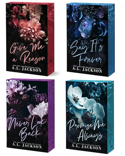 Redemption Hills Series 4-Book Collection Set - A Heartfelt and Emotional Small-Town Romance Series - Give Me a Reason, Say It's Forever, Never Look Back, Promise Me Always