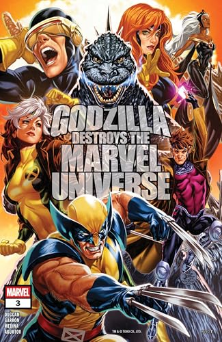 Godzilla Destroys The Marvel Universe (2025-) #3 (of 5)
