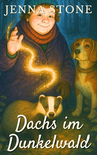 Dachs im Dunkelwald