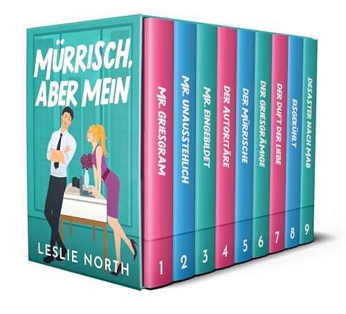Mürrisch, aber mein: Ein Milliardär-Romance-Sammelband mit neun Büchern