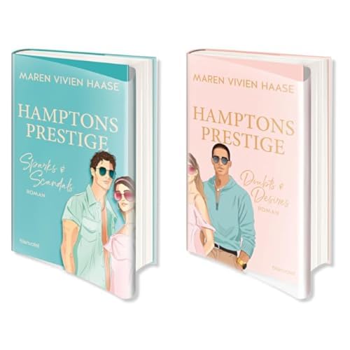Maren Vivien Haase-Set: "Hamptons Prestige. Sparks & Scandals" + "Hamptons Prestige. Doubts & Desires" (The Hamptons, Band 1+2)