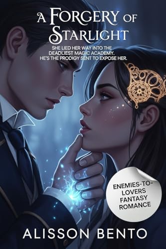 A Forgery of Starlight: She lied her way into the deadliest magic academy. He's the prodigy sent to expose her