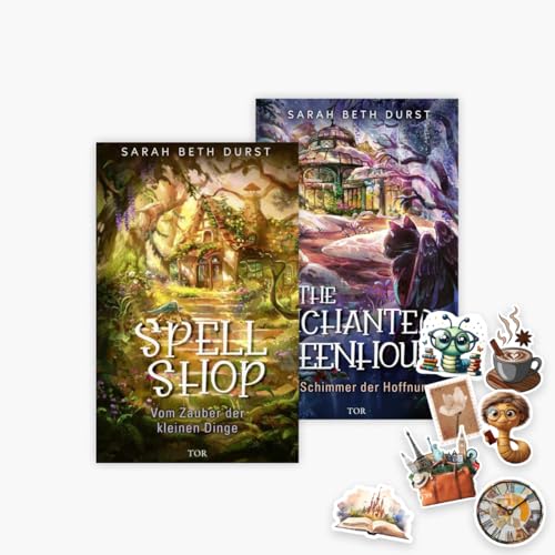 Spellshop + The Enchanted Greenhouse + 1 exklusives Stickerset