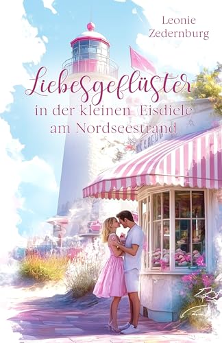 Liebesgeflüster in der kleinen Eisdiele am Nordseestrand