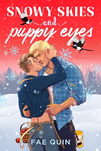 Snowy Skies and Puppy Eyes: MM Holiday Romance (Back to Belleville Book 1)