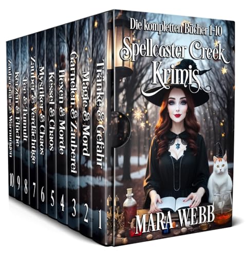 Spellcaster Creek Krimis: Die kompletten Bücher 1-10