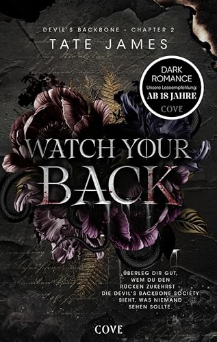 Watch Your Back (Devil's Backbone Society 2): Packende Fortsetzung der Dark Why Choose Romance ab 18 Jahre