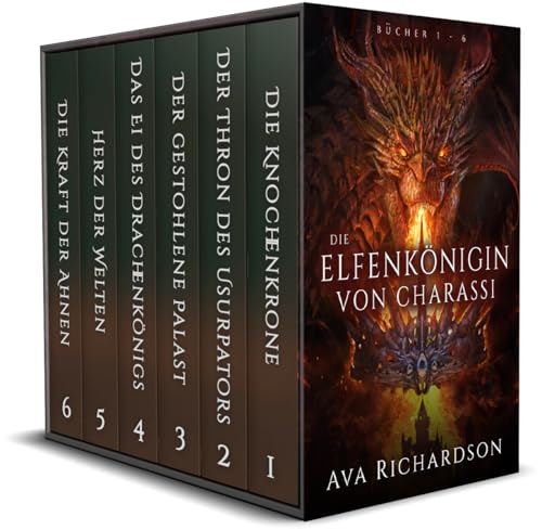 Die Elfenkönigin von Charassi: Bücher 1-6
