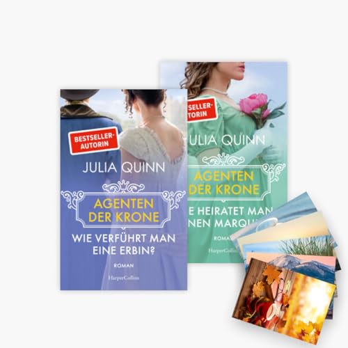 Die Agenten der Krone-Reihe Band 1+2 plus 1 exklusives Postkartenset