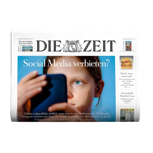 DIE ZEIT 10/2026 "Social Media verbieten?/ Und raus bist du!/Weiß wie Blut"