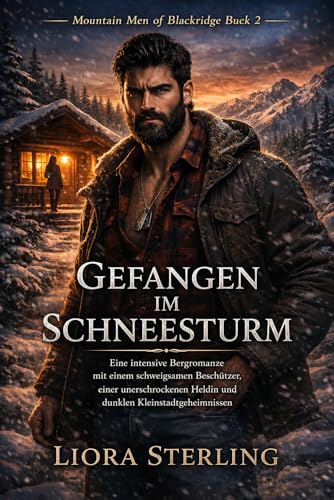 Gefangen im Schneesturm: Eine intensive Bergromanze mit einem schweigsamen Beschützer, einer unerschrockenen Heldin und dunklen Kleinstadtgeheimnissen (Mountain Men of Blackridge)